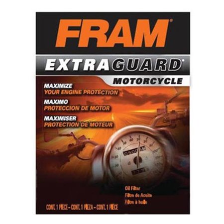 FRAM Fram PH6022 Spin On Motorcycle Oil Filter 146701